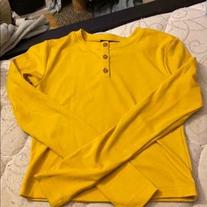yellow long sleeve